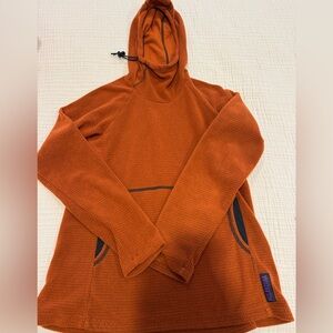 Women’s Melanzana micro grid hoodie, S